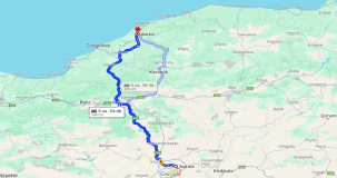 Ankara Bartın Arası Kaç km? Mesafe, Ulaşım Seçenekleri ve Yol Bilgileri